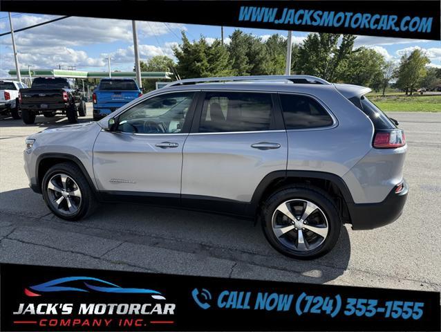 used 2019 Jeep Cherokee car, priced at $20,900