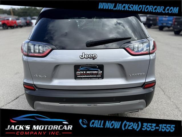 used 2019 Jeep Cherokee car, priced at $20,900