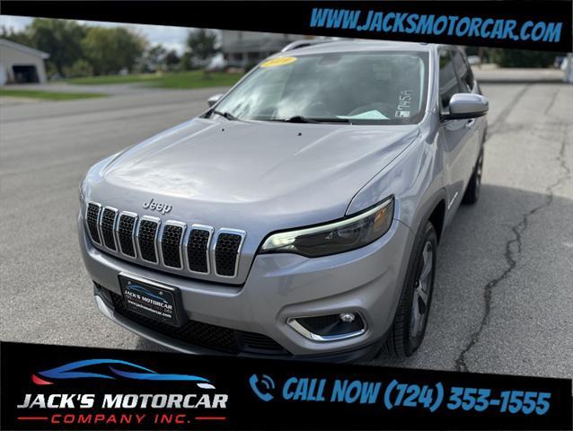 used 2019 Jeep Cherokee car, priced at $20,900