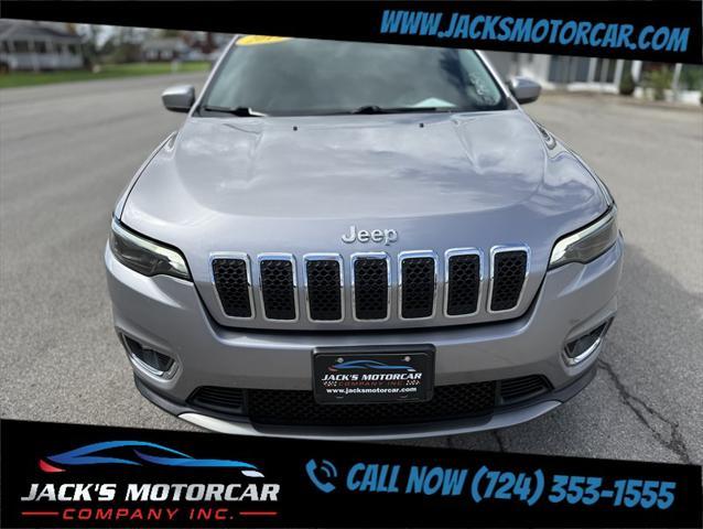 used 2019 Jeep Cherokee car, priced at $20,900