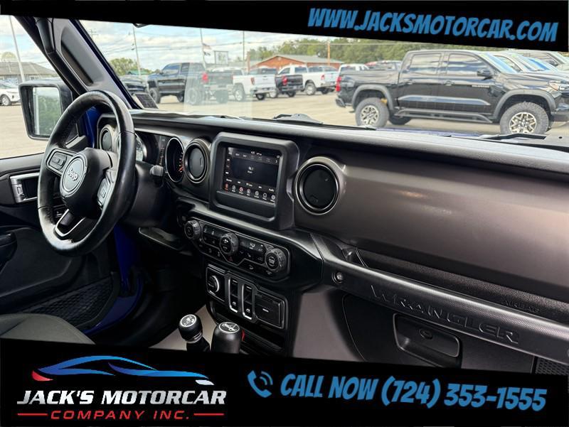 used 2020 Jeep Wrangler car, priced at $25,900
