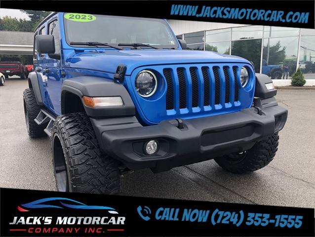 used 2023 Jeep Wrangler car, priced at $45,900