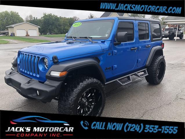 used 2023 Jeep Wrangler car, priced at $45,900