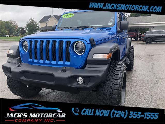 used 2023 Jeep Wrangler car, priced at $45,900