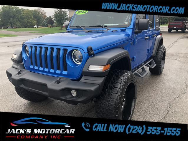 used 2023 Jeep Wrangler car, priced at $45,900