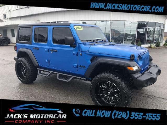 used 2023 Jeep Wrangler car, priced at $45,900