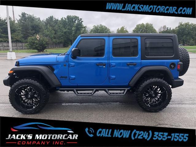 used 2023 Jeep Wrangler car, priced at $45,900