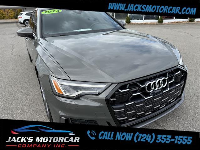 used 2024 Audi A6 car, priced at $55,900