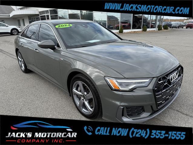 used 2024 Audi A6 car, priced at $55,900