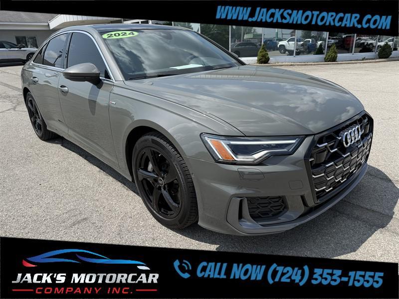 used 2024 Audi A6 car, priced at $49,900