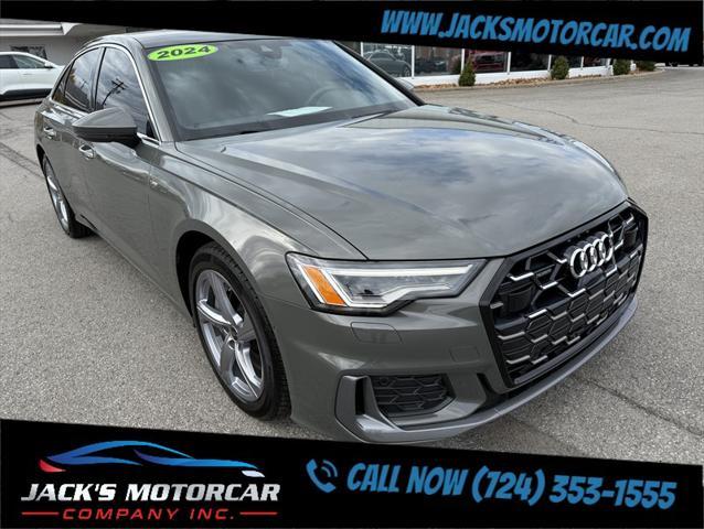 used 2024 Audi A6 car, priced at $55,900