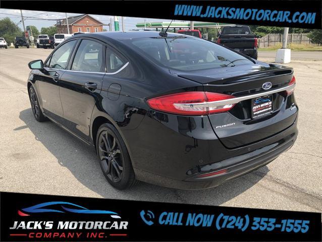 used 2018 Ford Fusion Hybrid car, priced at $18,900