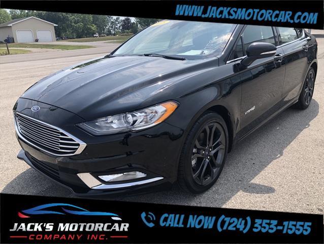 used 2018 Ford Fusion Hybrid car, priced at $18,900