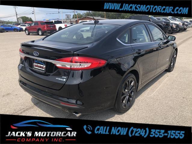 used 2018 Ford Fusion Hybrid car, priced at $18,900