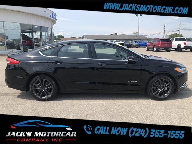 used 2018 Ford Fusion Hybrid car, priced at $18,900