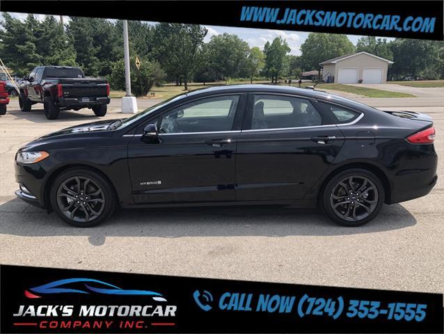 used 2018 Ford Fusion Hybrid car, priced at $18,900