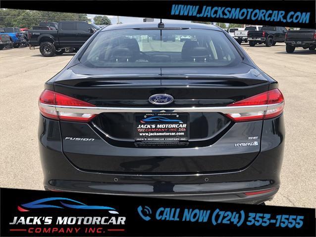 used 2018 Ford Fusion Hybrid car, priced at $18,900