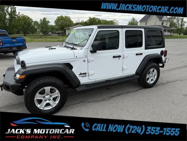 used 2021 Jeep Wrangler Unlimited car, priced at $29,900