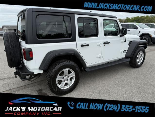 used 2021 Jeep Wrangler Unlimited car, priced at $29,900