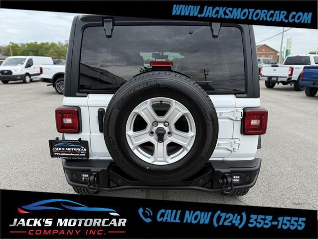 used 2021 Jeep Wrangler Unlimited car, priced at $29,900