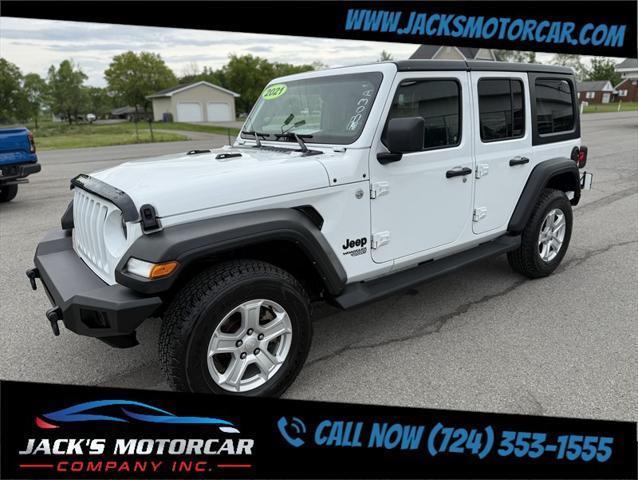 used 2021 Jeep Wrangler Unlimited car, priced at $29,900