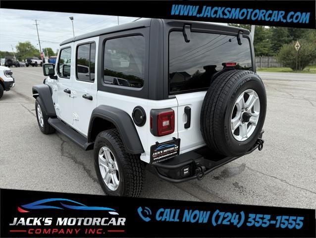used 2021 Jeep Wrangler Unlimited car, priced at $29,900