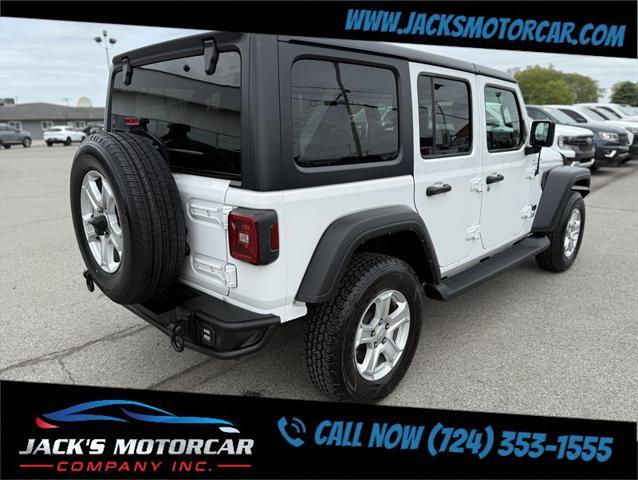 used 2021 Jeep Wrangler Unlimited car, priced at $29,900