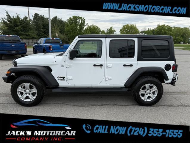 used 2021 Jeep Wrangler Unlimited car, priced at $29,900