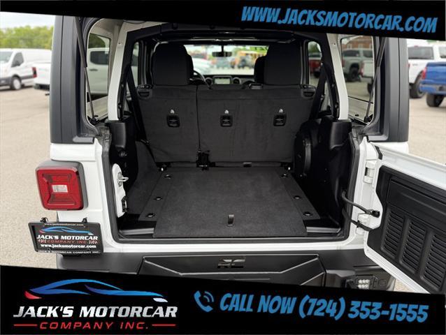 used 2021 Jeep Wrangler Unlimited car, priced at $29,900
