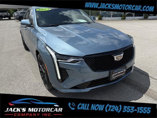 used 2023 Cadillac CT4 car, priced at $39,900