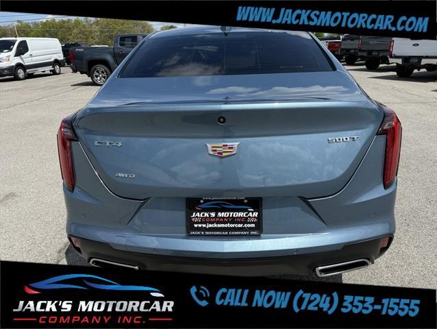 used 2023 Cadillac CT4 car, priced at $39,900