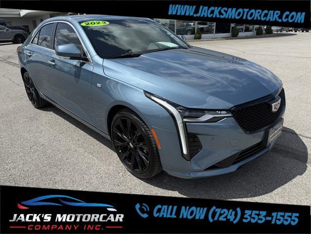 used 2023 Cadillac CT4 car, priced at $39,900