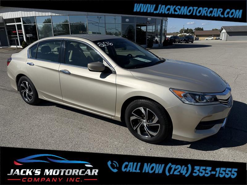 used 2016 Honda Accord car, priced at $16,500