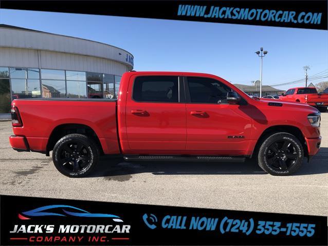 used 2021 Ram 1500 car, priced at $41,900