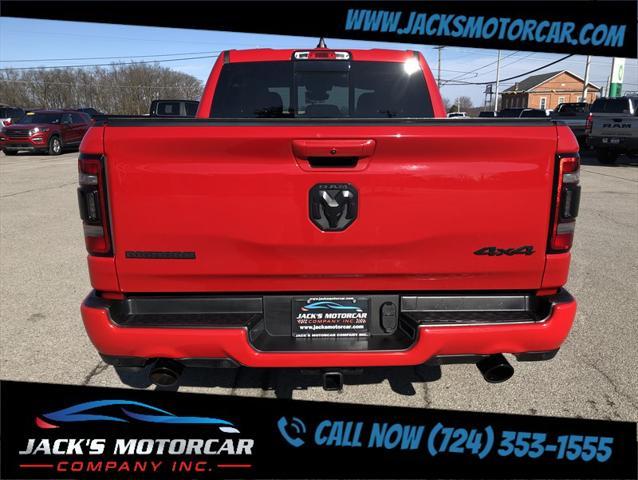 used 2021 Ram 1500 car, priced at $41,900