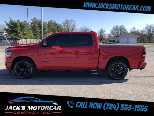 used 2021 Ram 1500 car, priced at $41,900