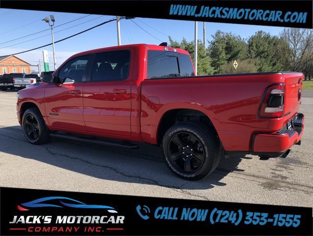 used 2021 Ram 1500 car, priced at $41,900