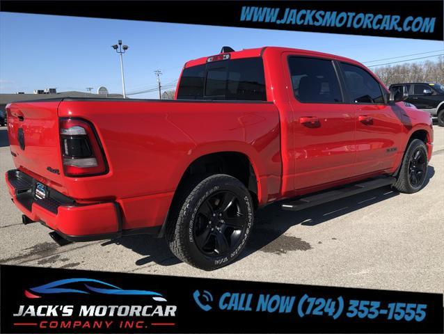 used 2021 Ram 1500 car, priced at $41,900