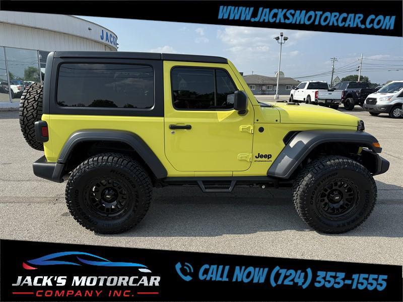 used 2024 Jeep Wrangler car, priced at $39,900