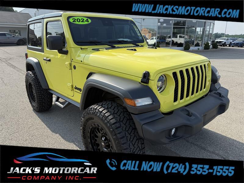 used 2024 Jeep Wrangler car, priced at $39,900