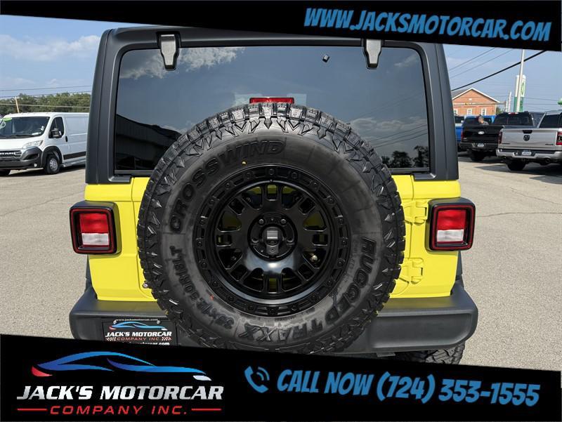 used 2024 Jeep Wrangler car, priced at $39,900