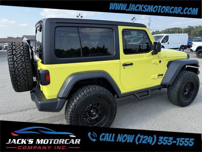 used 2024 Jeep Wrangler car, priced at $39,900