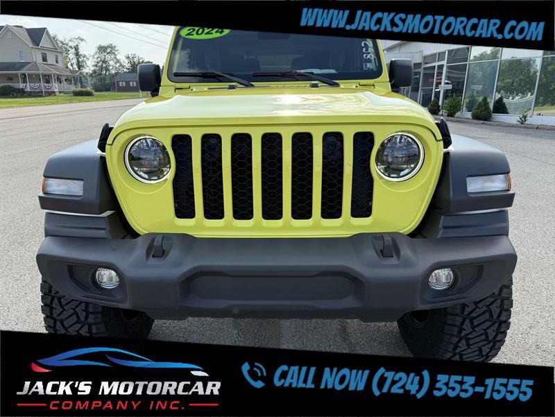 used 2024 Jeep Wrangler car, priced at $39,900