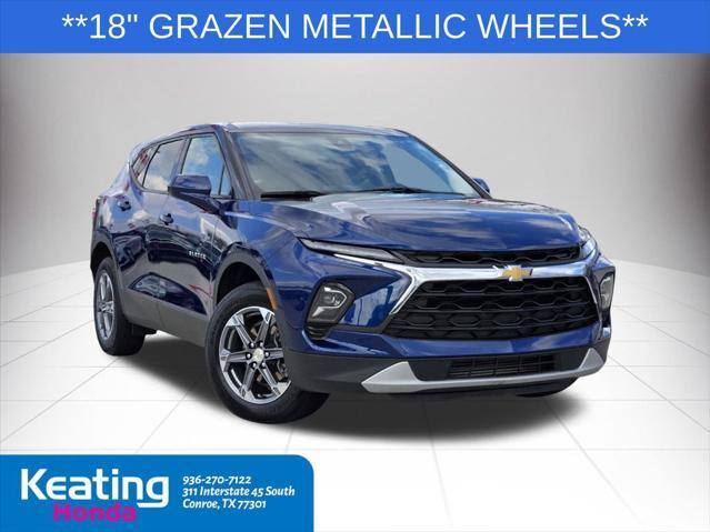 used 2023 Chevrolet Blazer car, priced at $23,748