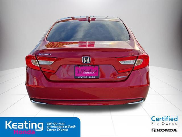 used 2022 Honda Accord Hybrid car, priced at $26,923