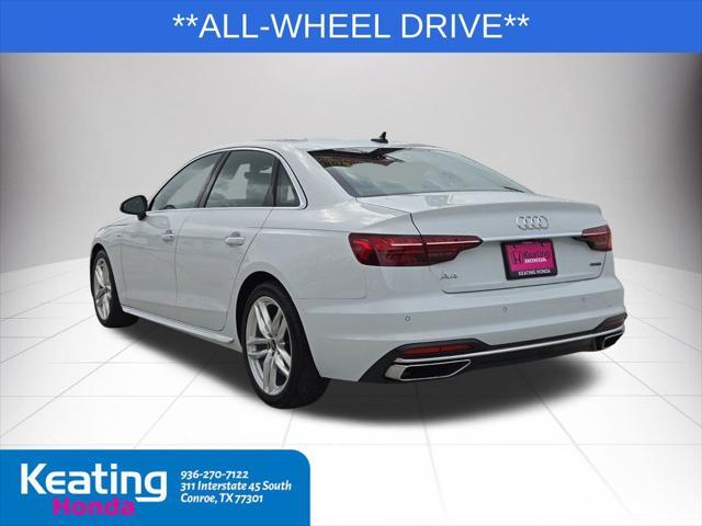 used 2023 Audi A4 car, priced at $30,200