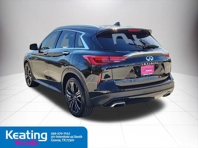 used 2021 INFINITI QX50 car, priced at $25,528