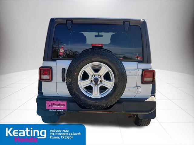 used 2021 Jeep Wrangler Unlimited car, priced at $24,560