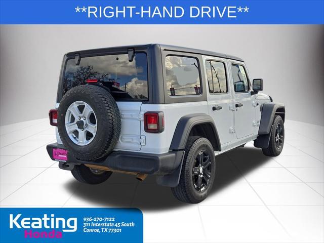 used 2021 Jeep Wrangler Unlimited car, priced at $24,560