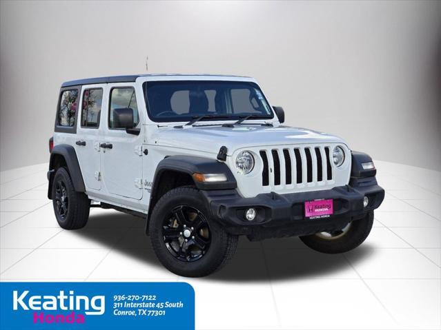 used 2021 Jeep Wrangler Unlimited car, priced at $24,560